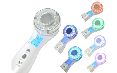 LW-012 7 LED Photon Rejuvenation Ultrasonic Microcurrent Anti-Aging Skin Care Therapy 